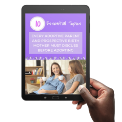 what adoptive parents should discuss with birth mother